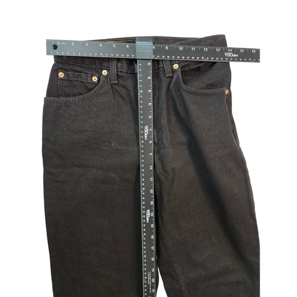 Vintage Levis 550 Relaxed Fit Tapered Leg Denim Blue Jeans Size 7 Med Distressed - Picture 4 of 8